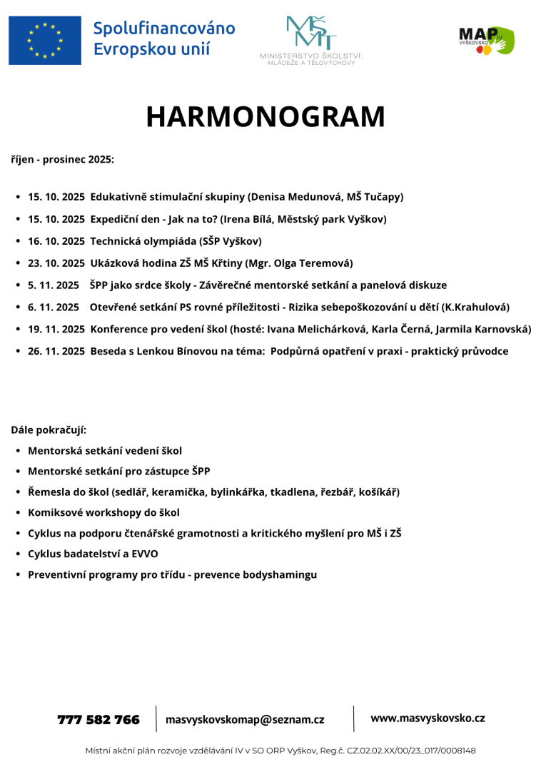 harmonogram